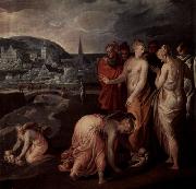 Pietro, Nicolo di, Die Rettung Moses aus dem Wasser